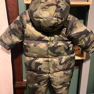 Baby Gap puffer snowsuit